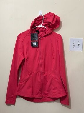 Spyder Women's Hooded Utility Jacket in Bright Pink